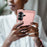 For Samsung Galaxy S26 FE Case with Card Holder TPU + PC Phone Back Cover - Rose Gold - 6