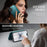 CASEME for iPhone 16 Plus Case  053  Magnetic RFID Blocking Wallet Flip Leather Phone Cover - Blue Green - 6