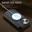CASEME for iPhone 13 Case  053  Magnetic RFID Blocking Wallet Flip Leather Phone Cover - Black - 4