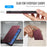 CASEME for Samsung Galaxy A56 5G Case  053   Magnetic RFID Blocking Wallet Flip Leather Phone Cover - Red - 7