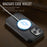 CASEME for iPhone 16 Pro Case  053  Magnetic RFID Blocking Wallet Flip Leather Phone Cover - Black - 4
