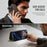 CASEME for iPhone 15 Pro Max Case  053  Magnetic RFID Blocking Wallet Flip Leather Phone Cover - Coffee - 6