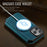 CASEME for iPhone 13 Pro Case  053  Magnetic RFID Blocking Wallet Flip Leather Phone Cover - Retro Blue - 4