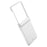 For Samsung Galaxy Z Flip8 Case Hard PC Hinge Protection Phone Cover with Rear Small Screen Protector - Silver - 3