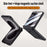 For Samsung Galaxy Z Flip8 Magnetic Case Hard PC Phone Cover with Rear Small Screen Protector - Black - 6