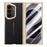 For Samsung Galaxy Z Fold8 Ultra Case with Tempered Glass Screen Protector Lens Kickstand Electroplated Phone Cover - Black - 1