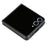 For Samsung Galaxy Z Flip8 Case Electroplating TPU + PC Sparkling Glitter Phone Back Cover - Black - 5