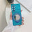 For Samsung Galaxy Z Fold8 Ultra Case Kickstand TPU+PC Phone Cover with Mirror - Blue - 1