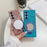 For Samsung Galaxy Z Fold8 Ultra Case Kickstand TPU+PC Phone Cover with Mirror - Blue - 3