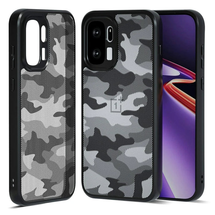 IBMRS For OnePlus Ace 6 Ultra 5G Case Soft TPU Frame Hard PC Back Anti-Fall Phone Cover - Artistic Camouflage - 1