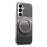 For Samsung Galaxy S26 Case Magnetic Kickstand PU Leather + PC + TPU Gradient Phone Cover - Black - 2