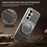 For Samsung Galaxy S26 Case Magnetic Kickstand PU Leather + PC + TPU Gradient Phone Cover - Black - 6
