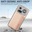 For Nothing Phone (4a) Pro Case RFID Blocking Carbon Fiber Leather Phone Back Cover with Card Holder - Green - 7