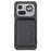For Nothing Phone (4a) Pro Magnetic Case Detachable Card Holder Phone Back Cover - Black - 1