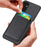 For Nothing Phone (4a) Pro Magnetic Case Detachable Card Holder Phone Back Cover - Black - 5