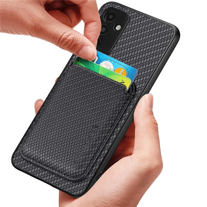 For Nothing Phone (4a) Pro Magnetic Case Detachable Card Holder Phone Back Cover - Black - 5