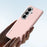 SULADA For Samsung Galaxy Z Fold8 Ultra Magnetic Case Leather Back Cover Hinge Protection - Pink - 6