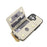 For iPhone 17 Magnetic Case Detachable Card Holder Kickstand PU Leather Phone Back Cover with Wrist Strap + Long Strap - White - 4