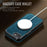 CASEME for iPhone 16e / iPhone 17e Case  053  Magnetic RFID Blocking Wallet Flip Leather Phone Cover - Retro Blue - 4