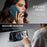 CASEME for iPhone 16e / iPhone 17e Case  053  Magnetic RFID Blocking Wallet Flip Leather Phone Cover - Retro Blue - 6