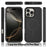 For iPhone 16 Pro Magnetic Case Dual Layer PC TPU Shockproof Phone Cover - Black - 2
