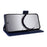 For Realme 16T 5G Case Litchi Texture Wallet Leather Phone Cover with Wrist Strap - Dark Blue - 4