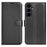 For Samsung Galaxy S26 FE Case Wallet Stand Litchi Texture Shockproof Leather Phone Cover - Black - 1