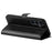 For Samsung Galaxy S26 FE Case Wallet Stand Litchi Texture Shockproof Leather Phone Cover - Black - 4