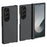 For Samsung Galaxy Z Fold8 Ultra Case Hinge Protection Skin-Touch PC Phone Cover - Black - 1