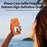 For iPhone 17 Pro Dynamic Phone Case 3.5 inch Multi-functional Color Screen Back Cover - Orange - 4