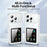 For iPhone 17 Pro Dynamic Phone Case 3.5 inch Multi-functional Color Screen Back Cover - Orange - 5