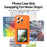 For iPhone 15 Pro Dynamic Phone Case 3.0 inch Multi-functional Color Screen Back Cover - Orange - 6