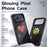 For iPhone 17 Pro Max Customizable LED Pixel Display Phone Case with 16x16 Screen Music Rhythm Sync PC+TPU Cover - Black - 3