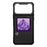 For iPhone 17 Pro LED Pixel Case DIY Animated Custom Screen Phone Cover with Foldable Kickstand - Black - 1