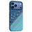 For iPhone 17 Pro Max Magnetic Case Pixel Grid Pattern Hard PC Shockproof Phone Cover - Blue - 1