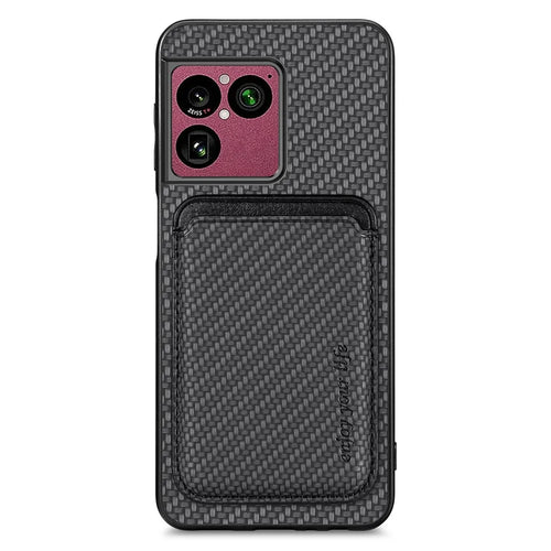 For Sony Xperia 1 VIII Magnetic Case Detachable Card Holder Phone Back Cover - Black - 1