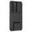 For Samsung Galaxy S23 Kickstand Phone Case Slide Camera Protection PC + TPU Drop-Proof Cover - Black - 2