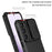 For Samsung Galaxy S23 Kickstand Phone Case Slide Camera Protection PC + TPU Drop-Proof Cover - Black - 4