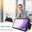 For Samsung Galaxy S23 Kickstand Phone Case Slide Camera Protection PC + TPU Drop-Proof Cover - Black - 6