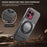 For Sony Xperia 1 VIII Magnetic Case Rotation Kickstand PU Leather + TPU Phone Cover - Grey - 2