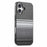 For iPhone 17 Magnetic Case PU Leather + PC + TPU Gradient Phone Cover - Black - 1