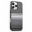 For iPhone 16 Pro Magnetic Case PU Leather + PC + TPU Gradient Phone Cover - Black - 1