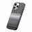 For iPhone 16 Pro Magnetic Case PU Leather + PC + TPU Gradient Phone Cover - Black - 2