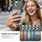 For iPhone 16 Pro Magnetic Case PU Leather + PC + TPU Gradient Phone Cover - Black - 7