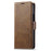 LC.IMEEKE For Samsung Galaxy Z Fold8 Ultra Leather Case RFID Blocking Card Slots Phone Cover - Brown - 5