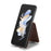 LC.IMEEKE For Samsung Galaxy Z Flip8 Leather Case RFID Blocking Card Slots Phone Cover - Brown - 2
