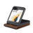 LC.IMEEKE For Samsung Galaxy Z Flip8 Leather Case RFID Blocking Card Slots Phone Cover - Brown - 3