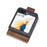 LC.IMEEKE For Samsung Galaxy Z Flip8 Leather Case RFID Blocking Card Slots Phone Cover - Brown - 4