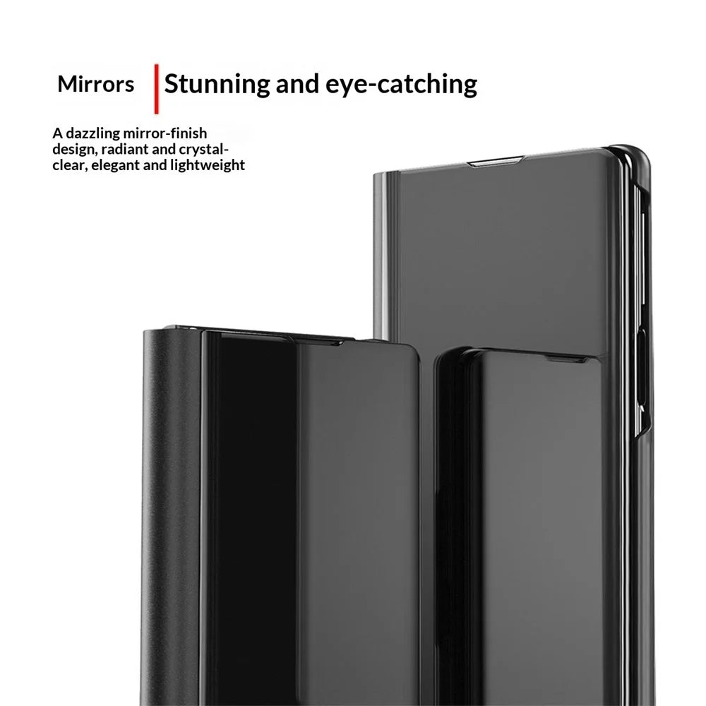 For Samsung Galaxy Z Fold8 Flip Leather Cover with Stand Full Body Protective Phone Case - Rose Gold - 4
