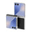 For Samsung Galaxy Z Flip8 Case Clear PC Electroplating Hard Phone Cover - Silver - 1